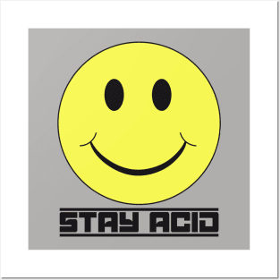 STAY ACID (Symiley #3) Posters and Art